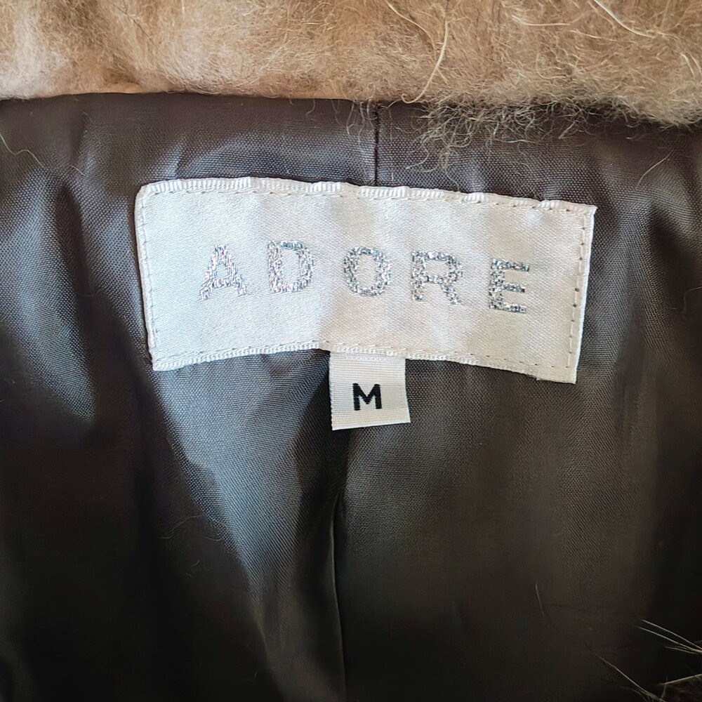 Vintage Fur Trimmed Belted Jacket - Picture 2 of 14